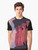 Graphic t-shirt featuring caryatids at dusk, an iconic element of ancient Greek architecture - Men