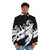 Iria Puffer Jacket featuring anime mecha design - men front