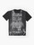 Interstellar movie poster graphic t-shirt - Flat lay