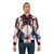 Japanese aesthetic anime-inspired bomber jacket with anime girl design - Lifestyle