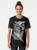 Werewolf silhouette graphic design on a t-shirt - Women