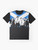 "Craiglang's Finest Scottish Flag Graphic T-Shirt - Still Game Comedy Sitcom Design" - Flat lay