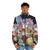 Florence Welch inspired puffer jacket - men front
