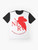 Nerv Logo Neon Genesis Evangelion Graphic T-Shirt featuring characters Asuka Langley, Shinji Ikari, and Rei Ayanami - Flat lay