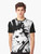 Graphic t-shirt featuring a black and white portrait sketch of punk rock musician Brody Dalle of The Distillers. - Men