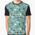 Cute graphic t-shirt with cat snake pattern design