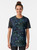 Spooky raven graphic design on a black t-shirt - Women