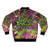 Liquid Tension Experiment Progressive Rock Bomber Jacket with band members John Petrucci, Tony Levin, Mike Portnoy, and Jordan Rudess - Back