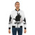 A premium bomber jacket featuring a murderous black cat with a knife, perfect for cat lovers and Halloween. - Lifestyle