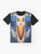 Transformers Thundercracker Decepticons Graphic T-Shirt - Flat lay