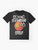 Angelic Upstarts "Teenage Warning" punk rock vintage graphic t-shirt - Flat lay