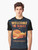 Retro-inspired graphic t-shirt featuring the planet Mars and space imagery - Men