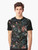Romantic watercolor floral graphic design on a t-shirt - Men
