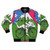 Psychedelic LSD Bicycle Day Bomber Jacket with Albert Hofmann and Bicycle Logo