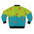 Mystery pattern bomber jacket with 80s cartoon-inspired design - Back