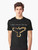 Fire Crow Graphic T-Shirt - Dark Gothic Movie Inspired Tee with Crow, Rain, and Quotes - Men