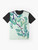 Ginkgo leaf graphic t-shirt in green - Flat lay