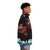 Gagarin Cat Puffer Jacket featuring a cat cosmonaut in space - men side right