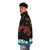Gagarin Cat Puffer Jacket featuring a cat cosmonaut in space - men side left
