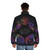 Zeke Saucedo "Ocean Eyes" inspired puffer jacket - men back