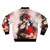 Zagreus Hades Watercolor Bomber Jacket - Fan Art Inspired by the Popular Roguelike Game Hades - Back