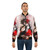 Zagreus Hades Watercolor Bomber Jacket - Fan Art Inspired by the Popular Roguelike Game Hades - Lifestyle