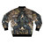 Inferno Bomber Jacket with Grotesque Artwork by Giovanni da Modena - Back