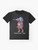 Turianosaurus Wrex, a mass effect-inspired t-rex graphic t-shirt - Flat lay