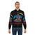 Dark Side of Nod retro bomber jacket with synthwave and 80s aesthetic design - Lifestyle