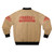 Fragile Handle with Care Bomber Jacket made from corrugated cardboard - Back
