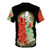 A striking t-shirt featuring a dramatic vampire kiss scene inspired by the art of Gustav Klimt. - Back