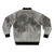 Bomber jacket featuring a detailed lunar surface texture design, perfect for space enthusiasts. - Back