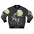 Dark Souls inspired Sifkami Bomber Jacket with wolf and sword design