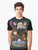 Fantasy epic "The Future King" graphic t-shirt featuring characters from the Netflix series - Men