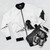 Lovecraft-inspired bomber jacket with cosmic horror evolution design - Flat lay