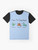 Not a Dinosaur Graphic T-Shirt featuring Plesiosaur, Dimetrodon, and Pterodactyl - Flat lay