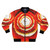 Stevie Wonder "Songs in the Key of Life" themed bomber jacket with electronic music and festival designs