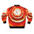 Stevie Wonder "Songs in the Key of Life" themed bomber jacket with electronic music and festival designs - Back
