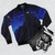 Monkey Island Caribbean Bomber Jacket featuring a vintage-inspired design - Flat lay