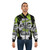 Dedsec-inspired pop art design bomber jacket for video game enthusiasts - Lifestyle