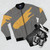 Digital Devil Saga Embryon Tribe Bomber Jacket featuring the emblem of the Embryon Tribe - Flat lay