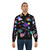 Retro memphis design bomber jacket with abstract 90s/80s style pattern - Lifestyle