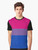 Bisexual pride flag graphic on a white t-shirt - Men