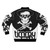 A stylish bomber jacket perfect for electronic music festivals, parties, and club events. - Back