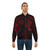 A stylish bomber jacket featuring the iconic character Vincent Valentine from the Final Fantasy video game series. - Lifestyle