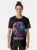Synthwave Polish Beaver Meme Graphic T-Shirt - Women