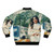 Vintage-inspired women's bomber jacket in a retro style - Back