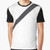 Fake seat belt graphic design t-shirt with car seat belt print