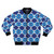 London Underground Train Seat Cover Blue Bomber Jacket