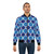 London Underground Train Seat Cover Blue Bomber Jacket - Lifestyle